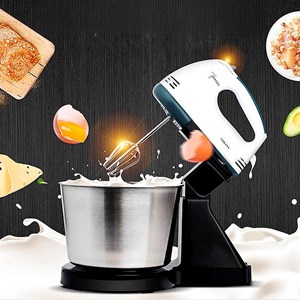 Pétrin, mixeur électrique double avec 7 vitesses et fonction turbo.