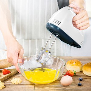 Batteur à main double avec fouets de 260w, 7 vitesses.