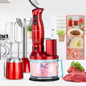 Mixeur robot de cuisine à main 9 en 1, 700w, multifonction.