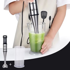 Mixeur robot de cuisine à main 4 en 1, 700w, multifonction.