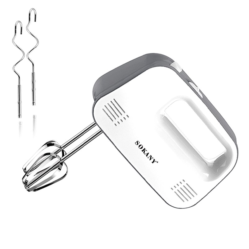 Double mixeur à main avec fouets de 400w, 3 vitesses.