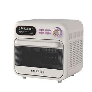 Friteuse à air avec une capacité de 18 litres. Panneau de contrôle mécanique.