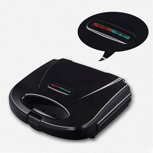 Gaufrier, sandwichière double portable avec moule design caricatures 750w.