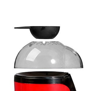 Pop-corn noir et rouge avec 1200w de puissance.