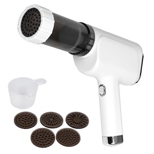 Machine à pâtes avec 40w, 200g de capacité et 5 moules différents.