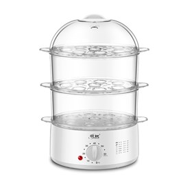 Vapeur électrique triple niveau transparent multi-usages sans bpa.