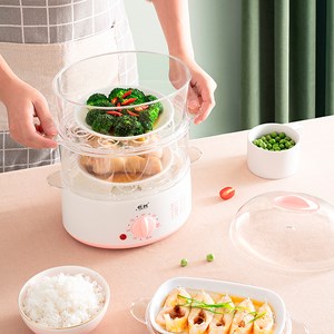 Bambam électrique à double niveau transparent multi-usages sans bpa.