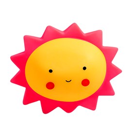 Lumière nocturne led pour enfants anti-peur. Design soleil bicolore.