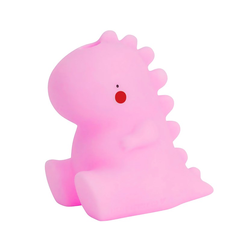 Lumière nocturne led pour enfants, anti-peur. Design dinosaure assis.