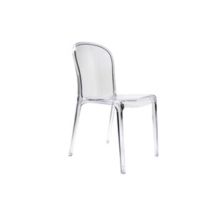 Chaises empilables transparentes (lot de 2) thalysse