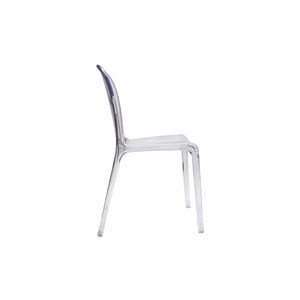 Chaises empilables transparentes (lot de 2) thalysse
