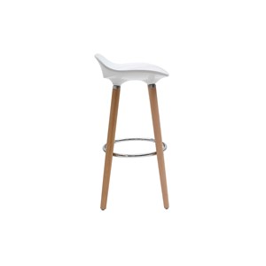Tabourets de bar blancs (lot de 2) gilda