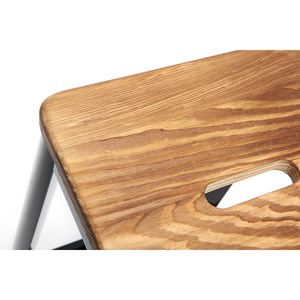 Tabouret de bar noir 65 cm nick