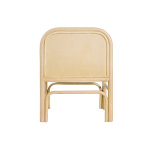 Table de chevet en rotin galon