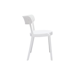 Chaises blanches empilables intérieur - extérieur (lot de 2) rios