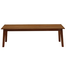 Banc de jardin bois massif l145 cm canopee