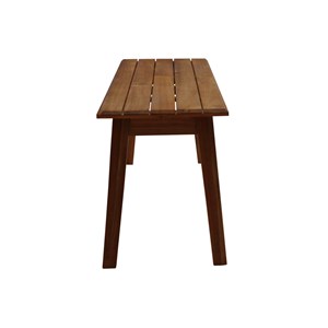 Banc de jardin bois massif l145 cm canopee