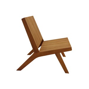 Banc de jardin en bois massif 2 places l116 cm tidak