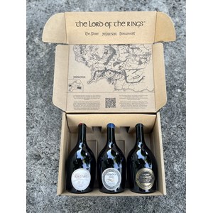 Coffret cadeau de vins seigneur des anneaux