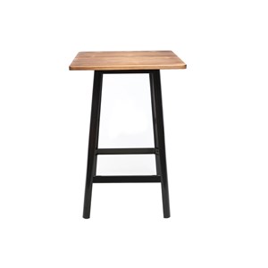 Table de bar noire l70 cm jones
