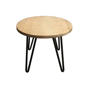 Table basse ovale bois manguier massif  l100 cm vibes