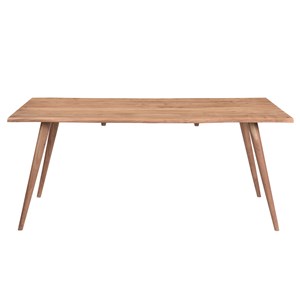 Table à manger rectangulaire en bois massif l175 cm savana