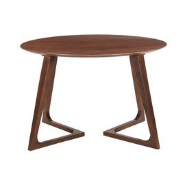 Table ronde en bois massif l115 cm bandol
