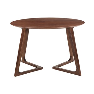 Table ronde en bois massif l115 cm bandol