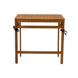 Table de balcon pliante en bois massif l80 cm carmen