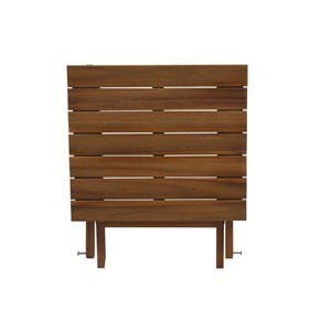 Table basse de jardin pliante en bois massif l40 cm itza