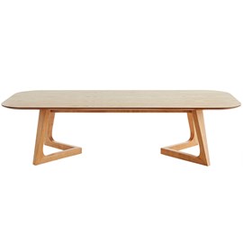 Table basse rectangulaire bois clair l150 cm juke