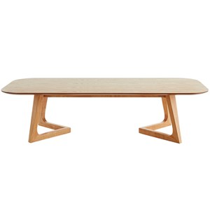 Table basse rectangulaire bois clair l150 cm juke