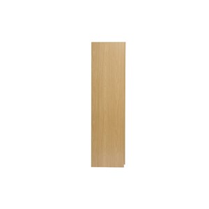 Armoire dressing avec 2 penderies finition bois chêne l90 cm garence