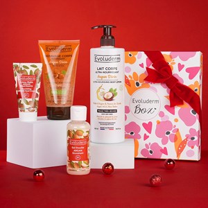 Evoluderm - coffret corps argan divin + crème mains offerte - box roséa
