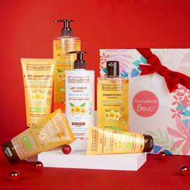 Evoluderm - coffret corps et cheveux monoï à la folie - box harmonie