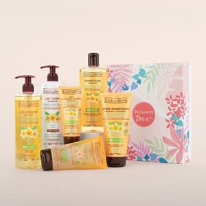 Evoluderm - coffret corps et cheveux monoï à la folie - box harmonie