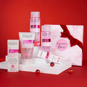 Evoluderm - coffret peau zéro défaut anti-imperfections - box flower
