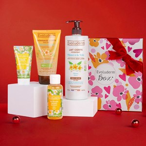 Evoluderm - coffret corps monoï - box roséa