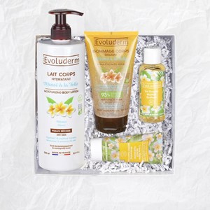 Evoluderm - coffret corps monoï - box roséa