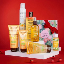 Evoluderm - coffret paradisiaque corps et cheveux monoï à la folie - box jungle