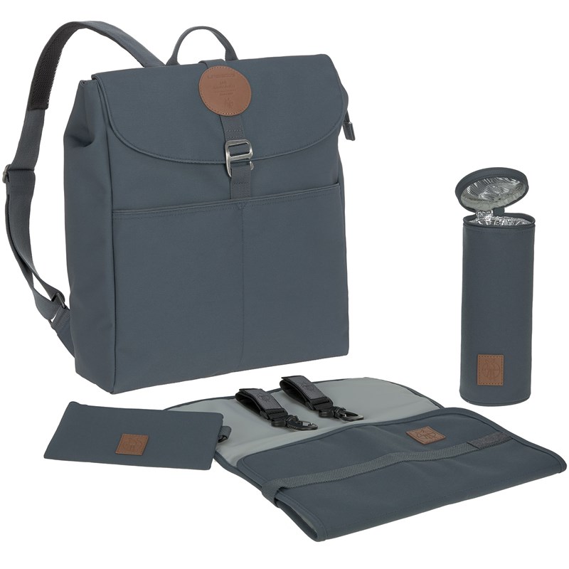 Sac à dos à langer green label cyclepet® adventure pétrole
