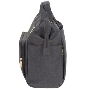 Sac à dos à langer jumeaux twin glam goldie anthracite