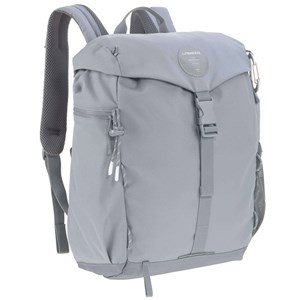 Sac à dos à langer en polyester recyclé gris outdoor green label
