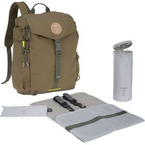 Sac à dos à langer green label outdoor olive