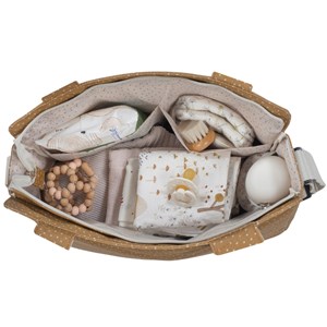 Sac à poussette à pois poppy cannelle