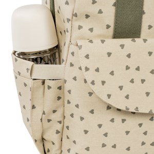 Sac à dos coeurs poppy mousse