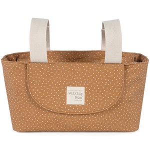 Sac à poussette à pois poppy cannelle