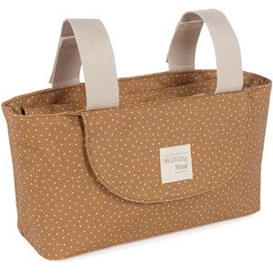 Sac à poussette à pois poppy cannelle