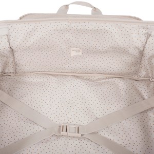 Valise de maternité à pois poppy cannelle