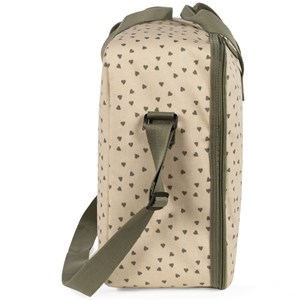 Valise de maternité coeurs poppy mousse